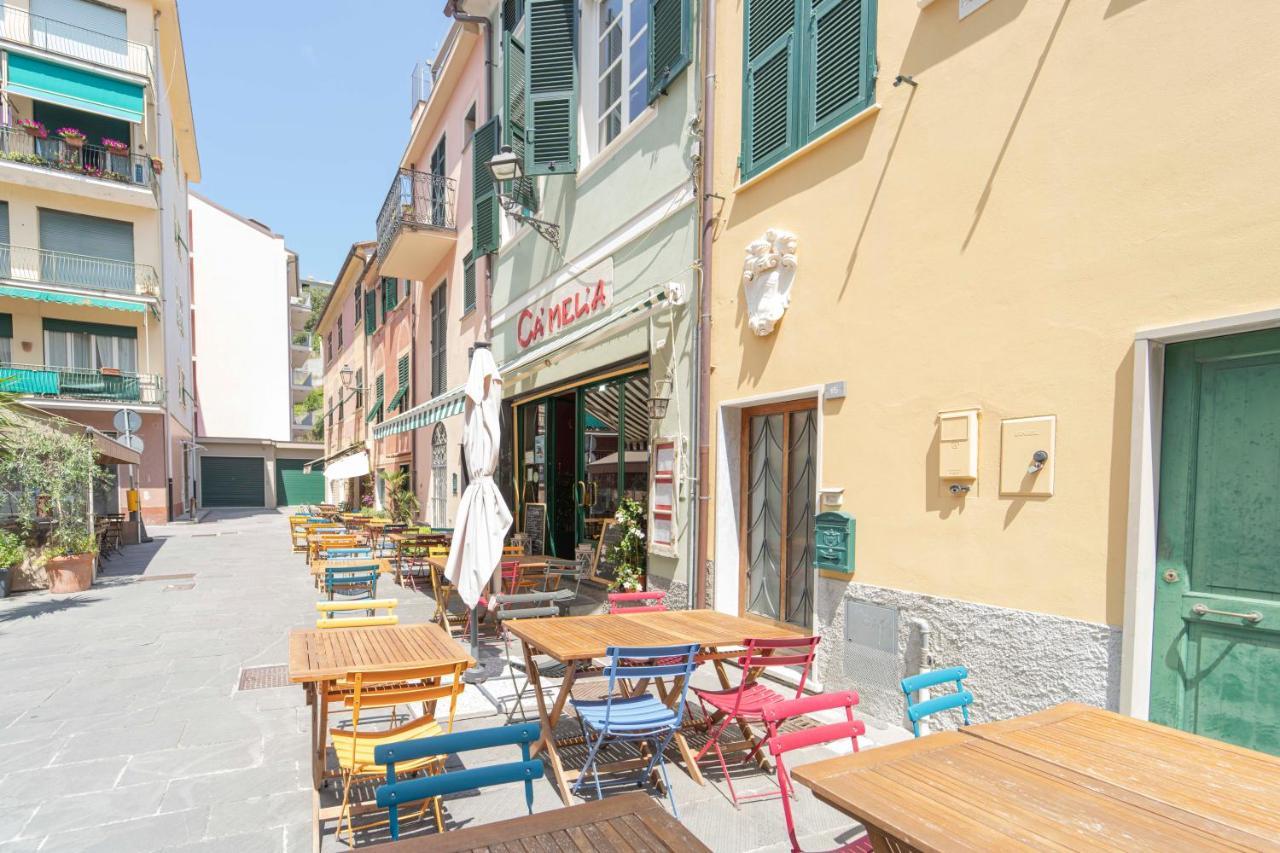 096 - Casa Al Borgo Cavi Di Lavagna, 150 Metri Dal Mare Apartment Bagian luar foto